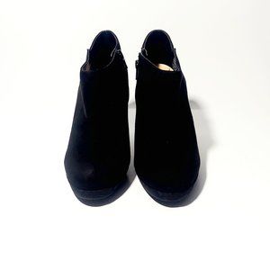 Kelly & Katie Senalia Suede Platform Booties